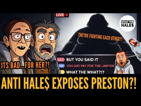 LIVE! Preston EXPOSED by Anti Hale$ ?! SOLD OUT HER SECRETS?! They're ARGUING over @WhatTheHales?!