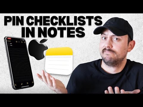 How to Scan and Pin a Checklist in iPhone Notes (Step-by-Step)