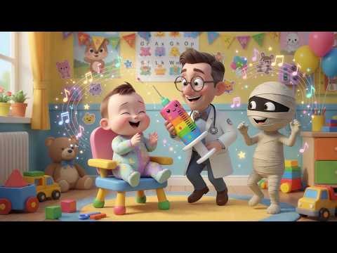 La Divertida Canción del Doctor y la Inyección 😂 Canciones Infantiles y Rimas para Niños y Bebés