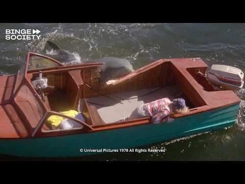 Jaws 2 (1978): Shark Attacks Water Skier… She Didn’t See It Coming | Attack Scene