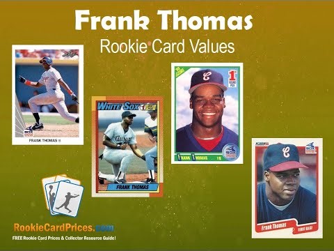 Frank Thomas Rookie Card Value Update for January 2026 - The Key Frank Thomas 1990 Rookie Cards