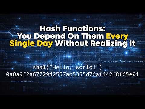 Hash Functions: The Mind-Blowing Tech You Depend On Every Single Day Without Realizing It