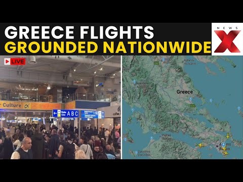 Greece Flight Disruption LIVE: Radio Failure Grounds Flights, Thousands Stranded | NewsX