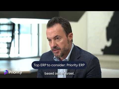 Why you should consider Priority Software as your next ERP system