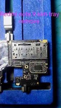 redmi note 9 sim tray change #repair #tech