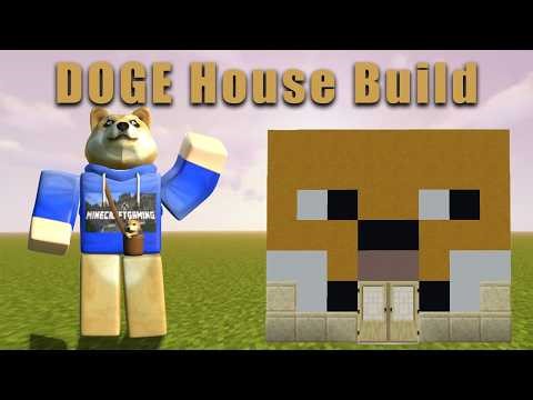 Building My Friend Doge A House In My World For His Birthday