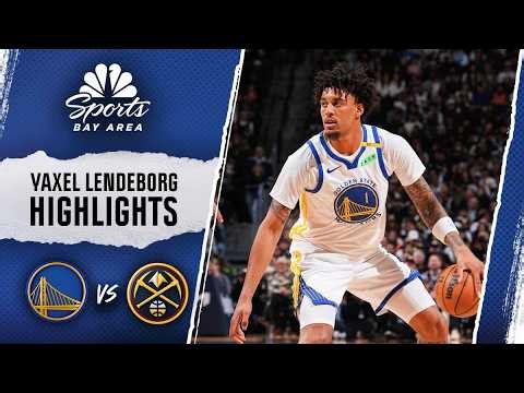 Watch Yaxel Lendeborg score 31 points in Warriors’ first win | NBC Sports Bay Area