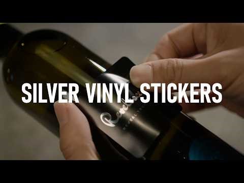 Custom Silver Stickers | Premium Metallic Matte & Mirror Finish | AllStickerPrinting