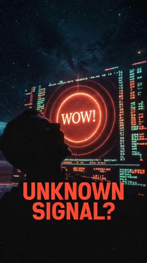 This Space Signal Was Never Explained… Why? 😳📡#shorts