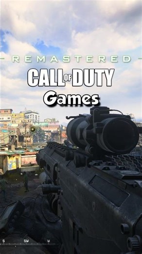 "Remastered COD Games" (Missing COD Features Part 36)