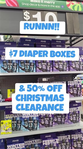 $7 Diaper Boxes - No Coupons Needed!