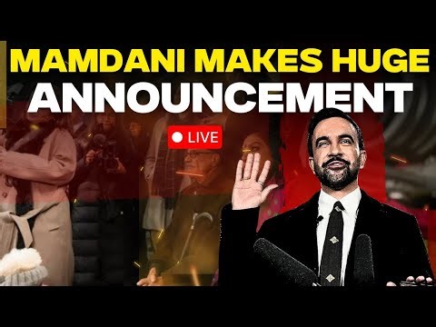 US News Live | Zohran Mamdani Makes First Big Announcement after Taking Office | New York City