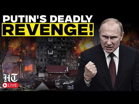 LIVE | Putin’s Revenge? Russian Drones Strike Kyiv After Zelensky’s 1,000-Drone, Missile Blitz