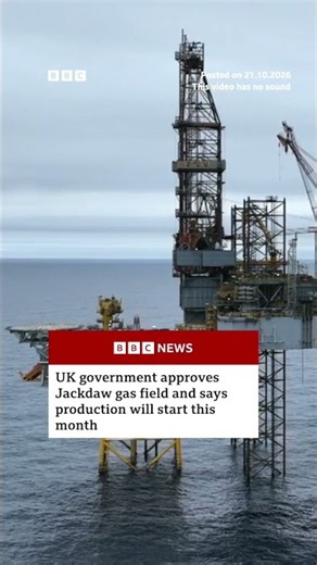 UK government approves Jackdaw gas field. #BBCNews