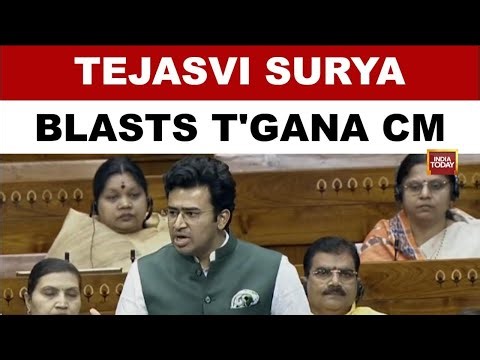 BJP's Tejasvi Surya Slams Telangana CM Over Delimitation Remark, Calls It Unconstitutional