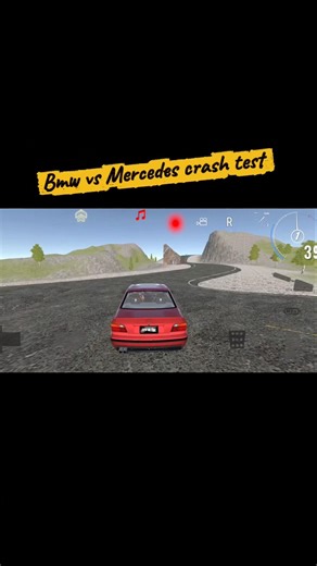 BMW vs MERCEDES Crash Test 🔥#bmw #mercedes #crash #test #viral