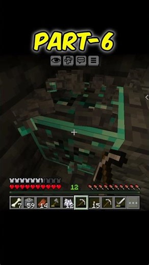 MINECRAFT SURVIVAL SERIES PART -6🔥|| #minecraft #minecraftpe