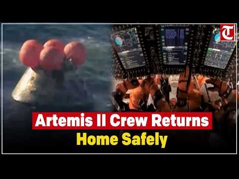 NASA Artemis II Crew Returns Earth After Historic Moon Mission | Big Space Milestone 2026 Update!