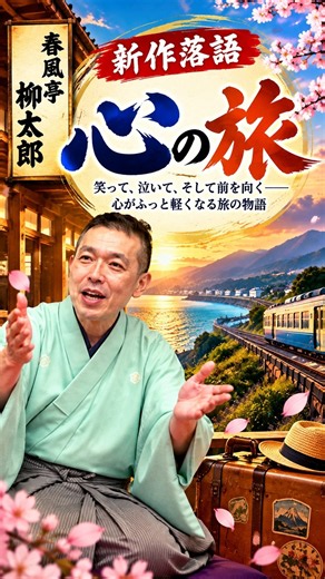 【新作落語】あなたも不思議な旅へ！『心の旅』｜春風亭柳太郎 000