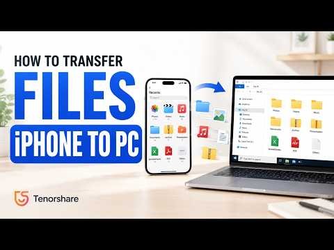 How to Transfer Files from iPhone to PC Safely in 2026 | Ultimate Guide