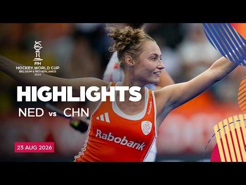 FIH Hockey Women's World Cup 2026, Game 35: Netherlands vs China | #HWC2026