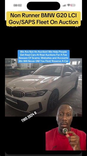 Non Runner 2024 BMW G20 LCI 330i on Auction Today | AuctionHub Review