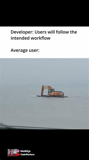 When UX Meets Real Users #coding #programming #javascript #python
