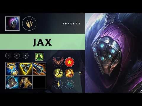 Jax Jungle vs Gwen - VN Grandmaster Patch 26.10