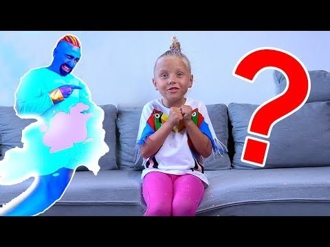 What happened when Alice found Aladdin's lamp? Discover the magical surprises!