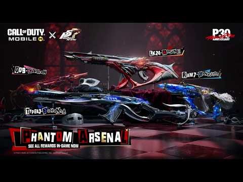Call of Duty®: Mobile x Persona 5 Royal - Phantom Arsenal Series Armory Trailer