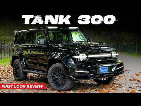 GWM Tank 300 Hi4-T PHEV First Look Review | The New King of Off-Road SUVs?