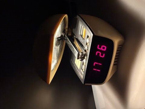 Timco EX60 Space Age Lamp 1970s | Iconic Vintage Clock Light #SpaceAge German Import