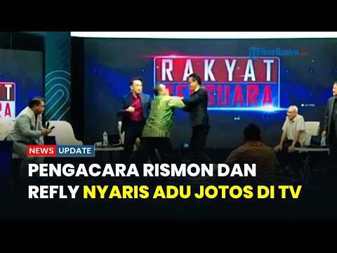 Jahmada Girsang and Refly Harun Nearly Clash on the Live Show "People Speak Out," Here's the Chro...