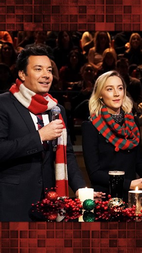 #SaoirseRonan and Jimmy Sing "Fairytale of New York" 🎄 #FallonFlashback Original Air Date: December 4th, 2018 | The Tonight Show Starring Jimmy Fallon