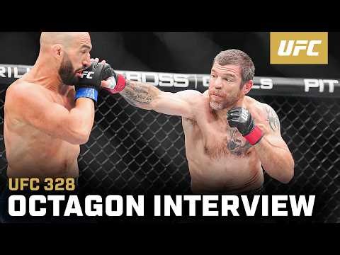 Jim Miller Octagon Interview | UFC 328
