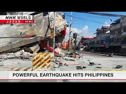 Latest from quake-hit PhilippinesーNHK WORLD-JAPAN NEWS