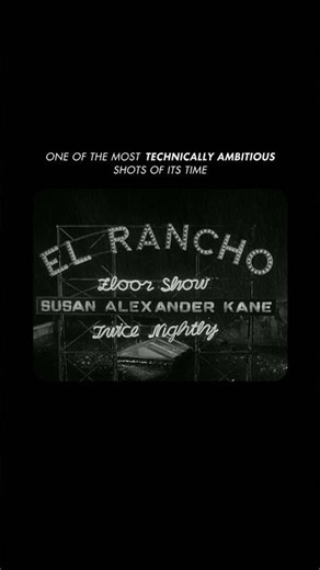 One of the most technically sophisticated shots of its era.|🎬: Citizen Kane (1941)|
