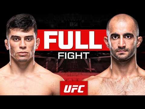 Kevin Vallejos vs Giga Chikadze | FULL FIGHT | UFC Vegas 114