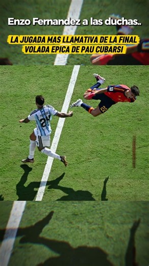 😨MOMENTO DONDE CUBARSI SALE VOLANDO EN LA FINAL DEL MUNDIAL⚽