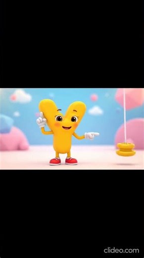 Let’s Learn Letter Y 🌟 #abcsong #educationalvideosforkids #jintu