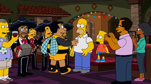 Sound up 🔊 🎶 🇲🇽 Los Tigres del Norte perform “El Corrido de Pedro y Homero” Stream the episode now on Disney .