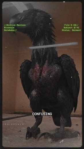 BIO-REALM ARCHIVES // File E-19:Black Wing Incident#biorealm#mutation#scary#horrorshorts