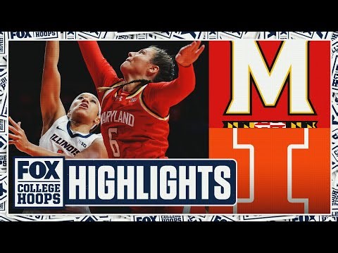 No. 7 Maryland Terrapins vs. Illinois Fighting Illini Highlights 🏀 FOX College Hoops