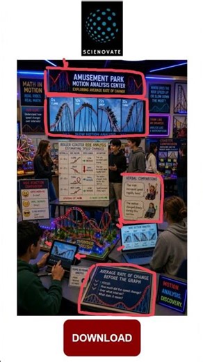 AP Precalculus Project Example | Teach Average Rate of Change through Amusement Park Rides | PrecLab