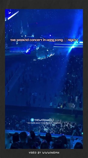 The Weeknd concert in Hong Kong 💯 @TheWeekndRU