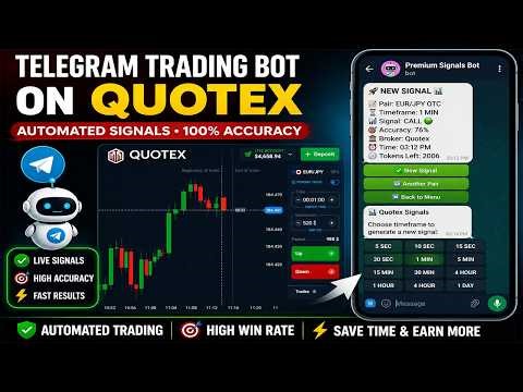 FREE TELEGRAM BOT FOR QUOTEX 🔥 - Telegram Trading Signal