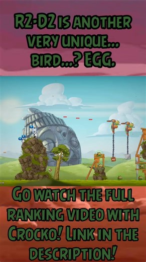 Explaining / Ranking Angry Birds Star Wars II Characters: R2-D2 #angrybirdsstarwars #angrybirds