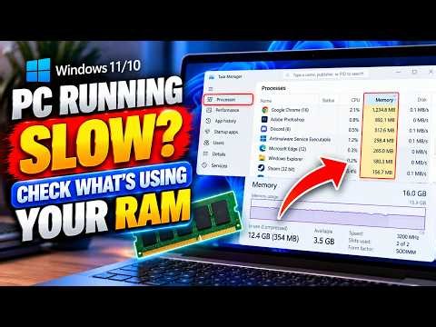 Windows PC Running Slow? Check What's Using Your RAM