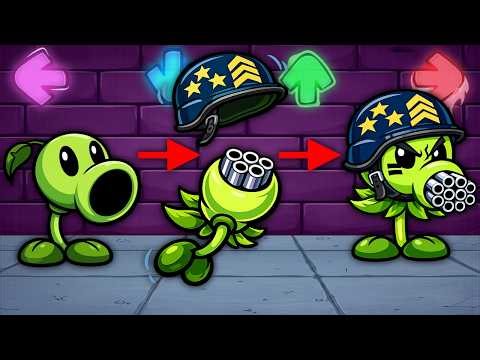 Plants vs Rappers | PVZ | Gameplay VS Playground | FNF Character Test