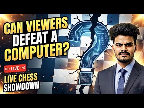 🔴LIVE Can You Find a Better Move? Chat vs The Computer!🤔